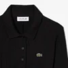 Robe slim en coton côtelé à col polo pour femme Robe slim en coton côtelé à col polo pour femme