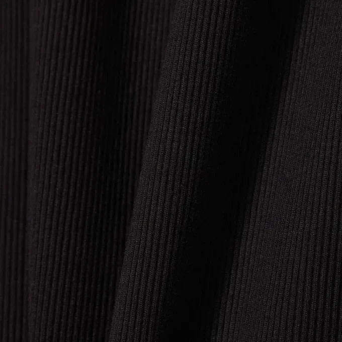 Robe slim en coton côtelé à col polo pour femme Robe slim en coton côtelé à col polo pour femme
