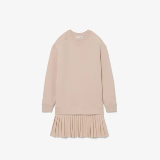 Robe-sweat oversize en coton