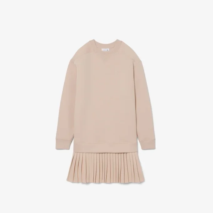 Robe-sweat oversize en coton Robe-sweat oversize en coton