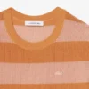 Robe t-shirt en maille rayée Robe t-shirt en maille rayée
