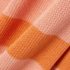 Robe t-shirt en maille rayée Robe t-shirt en maille rayée