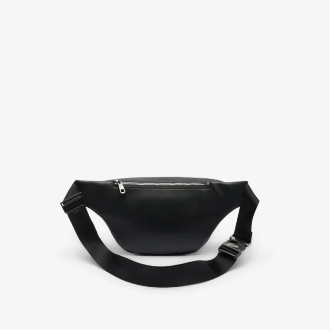 Sac banane en cuir gaufré Monogram Sac banane en cuir gaufré Monogram