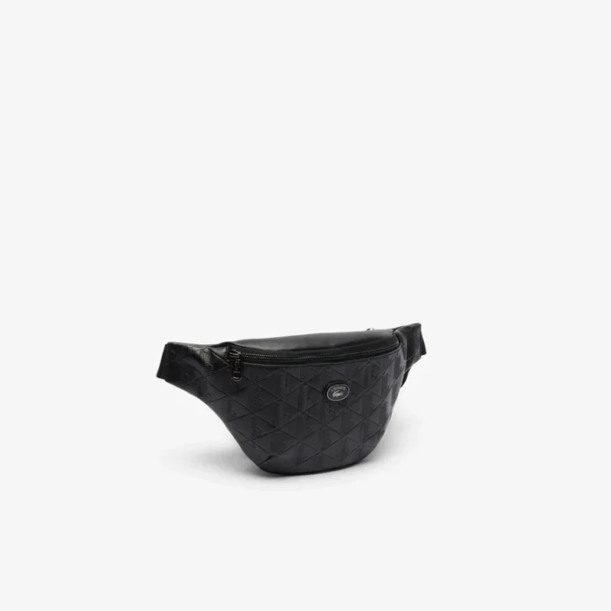 Sac banane en cuir gaufré Monogram Sac banane en cuir gaufré Monogram
