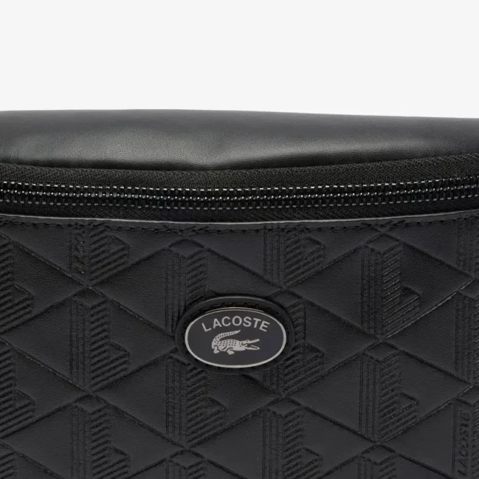 Sac banane en cuir gaufré Monogram Sac banane en cuir gaufré Monogram