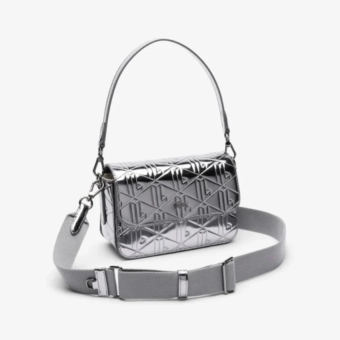 Sac à bandoulière métallisé