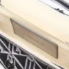 Sac à bandoulière métallisé