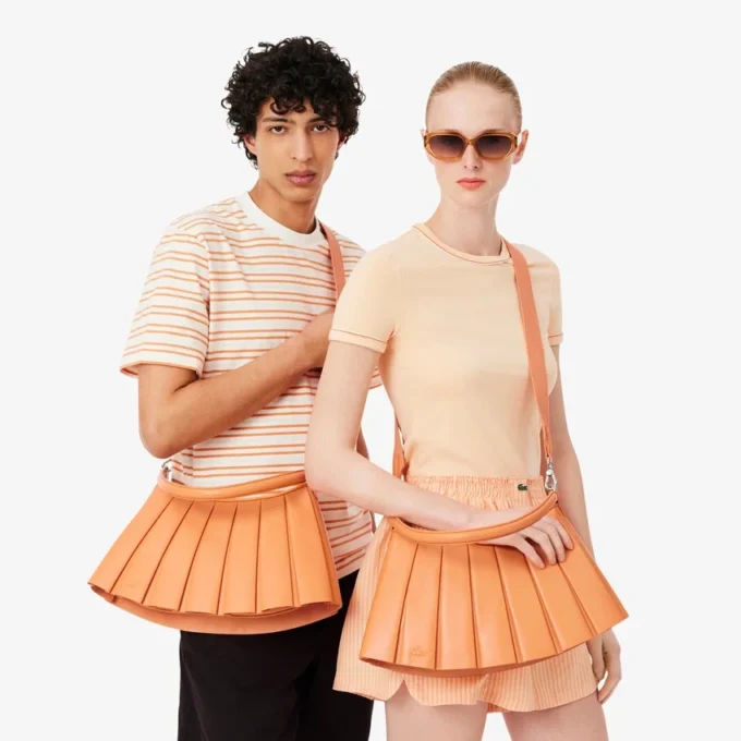 Sac en cuir Lenglen de taille moyenne Sac en cuir Lenglen de taille moyenne