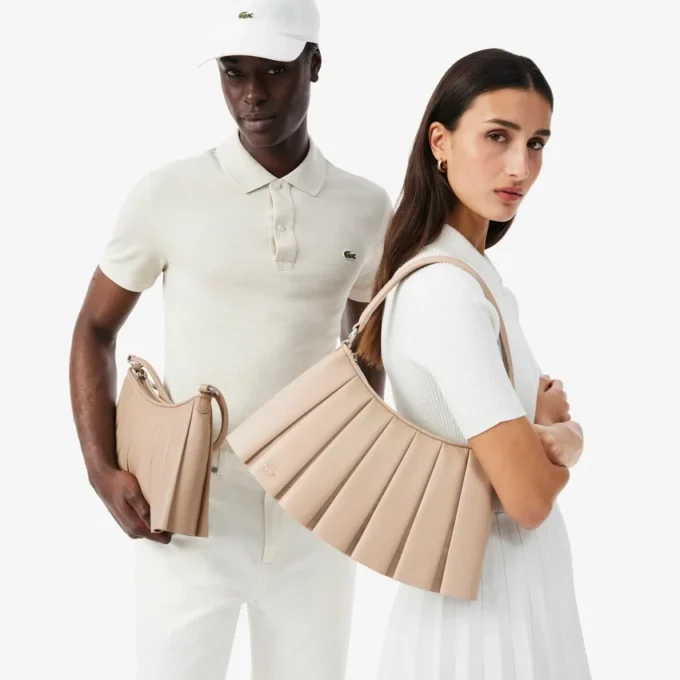 Sac en cuir Lenglen de taille moyenne Sac en cuir Lenglen de taille moyenne