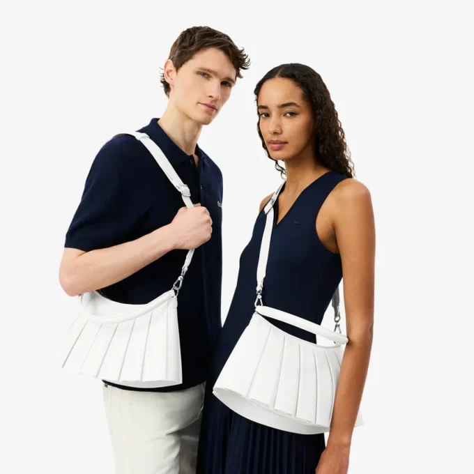 Sac en cuir Lenglen de taille moyenne Sac en cuir Lenglen de taille moyenne