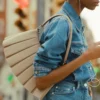 Sac en cuir Lenglen de taille moyenne Sac en cuir Lenglen de taille moyenne