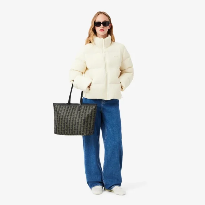 Sac fourre-tout et pochette Zely grainés Sac fourre-tout et pochette Zely grainés