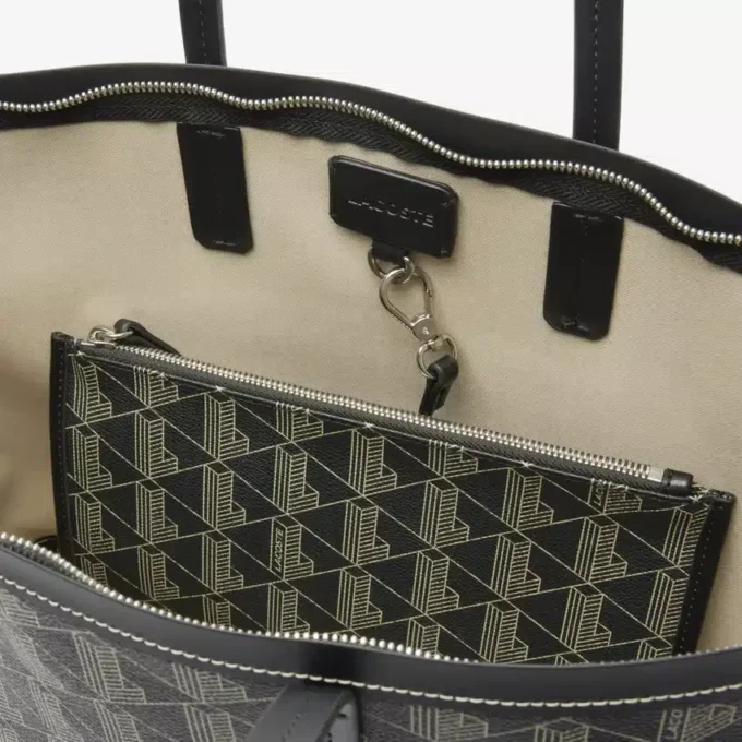 Sac fourre-tout et pochette Zely grainés Sac fourre-tout et pochette Zely grainés