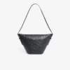 Sac hobo en cuir gaufré Maheki Sac hobo en cuir gaufré Maheki
