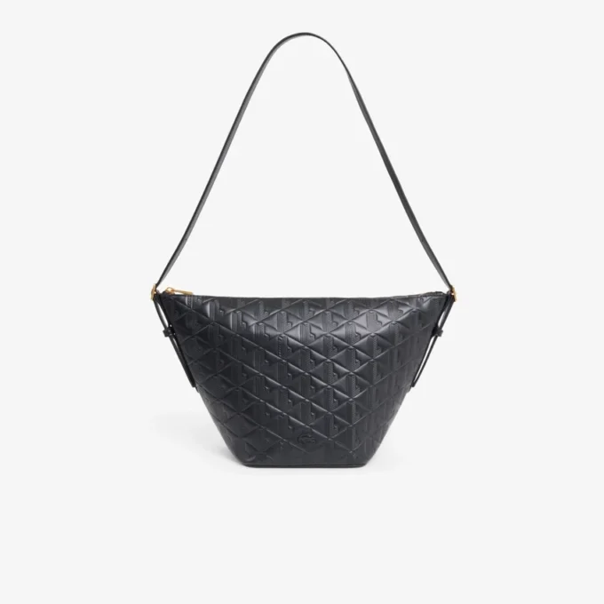 Sac hobo en cuir gaufré Maheki Sac hobo en cuir gaufré Maheki