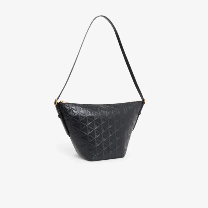 Sac hobo en cuir gaufré Maheki Sac hobo en cuir gaufré Maheki