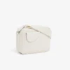 Sacoche en cuir grainé Lacoste Sacoche en cuir grainé Lacoste