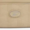 Sacoche verticale en cuir monogrammée Sacoche verticale en cuir monogrammée