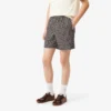 Short ample en coton mélangé imprimé Short ample en coton mélangé imprimé