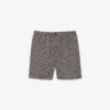 Short ample en coton mélangé imprimé Short ample en coton mélangé imprimé