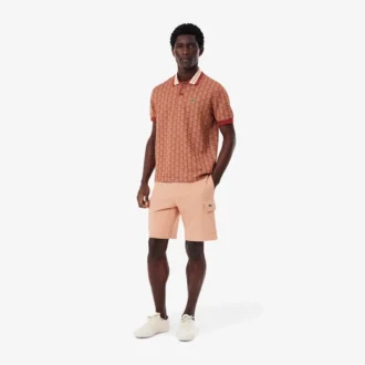 Short cargo en molleton de coton pour homme