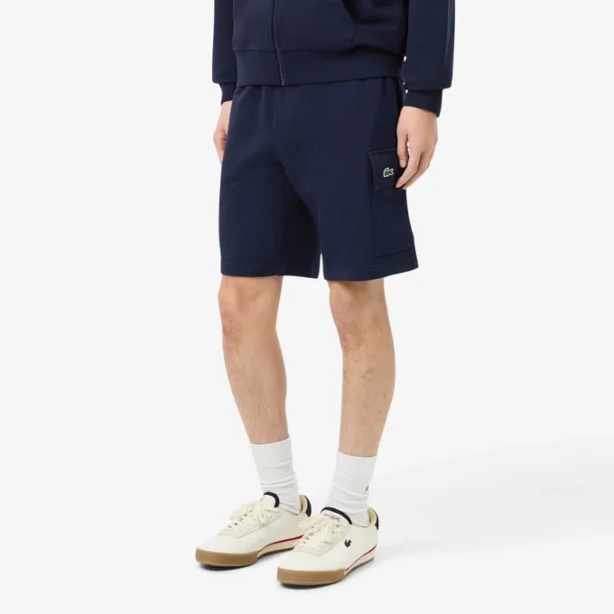 Short cargo en molleton de coton pour homme Short cargo en molleton de coton pour homme