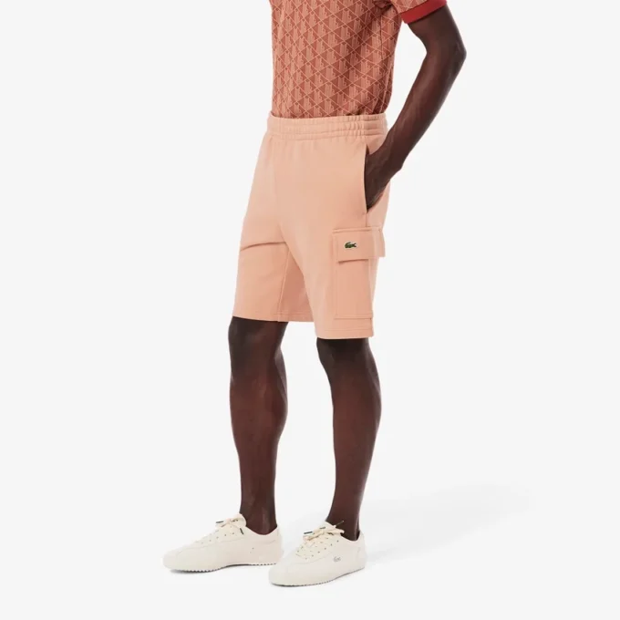 Short cargo en molleton de coton pour homme Short cargo en molleton de coton pour homme