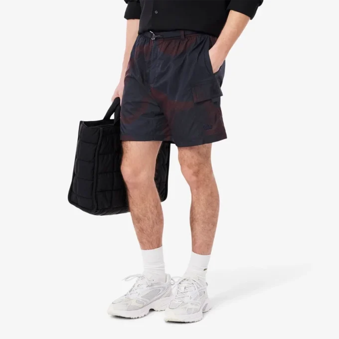 Short cargo en nylon imprimé Ombra pour homme