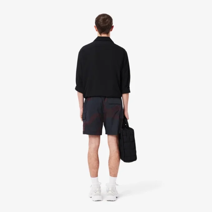 Short cargo en nylon imprimé Ombra pour homme