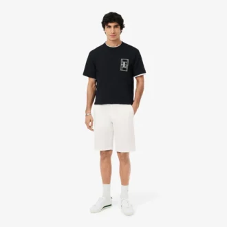 Short chino en sergé stretch