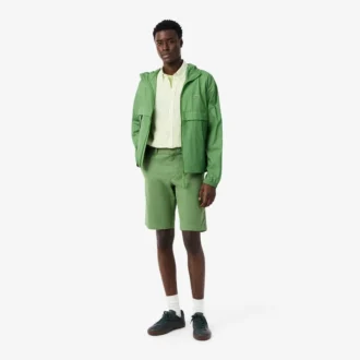 Short chino en sergé stretch