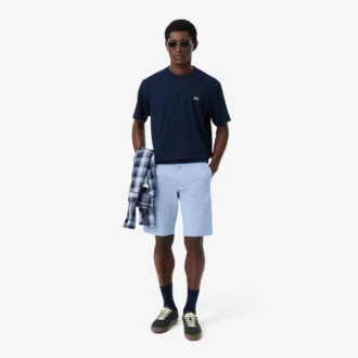 Short chino en sergé stretch
