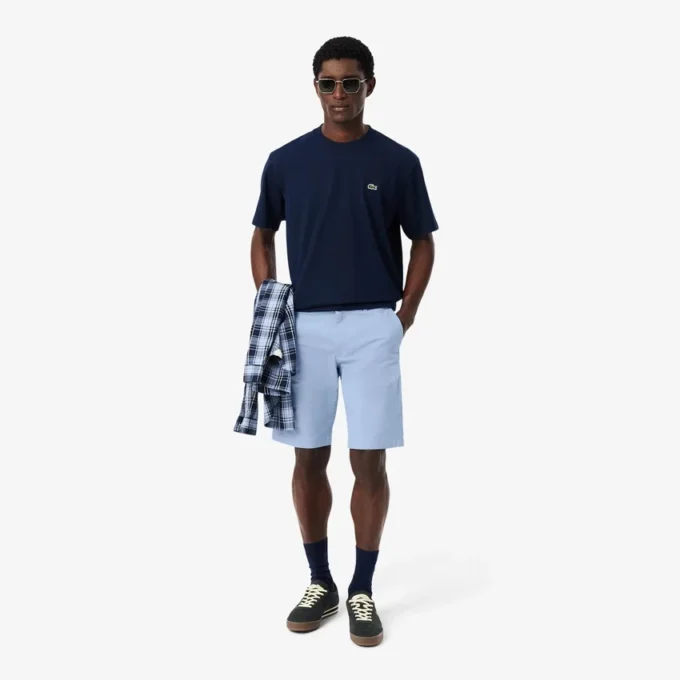 Short chino en sergé stretch Short chino en sergé stretch