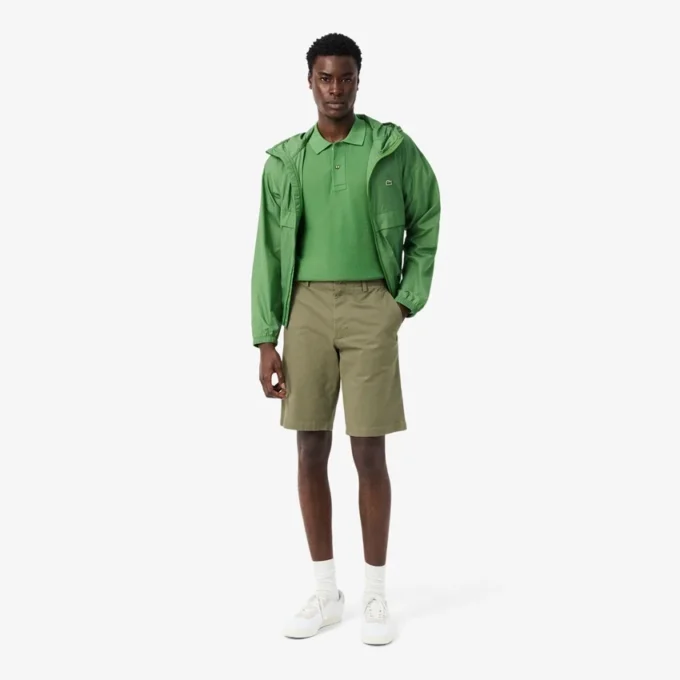 Short chino en sergé stretch Short chino en sergé stretch