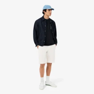 Short chino en sergé stretch