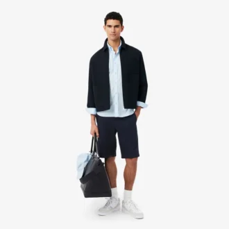 Short chino en sergé stretch