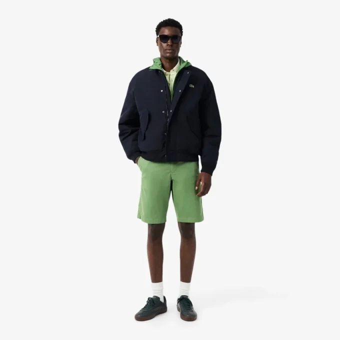 Short chino en sergé stretch Short chino en sergé stretch