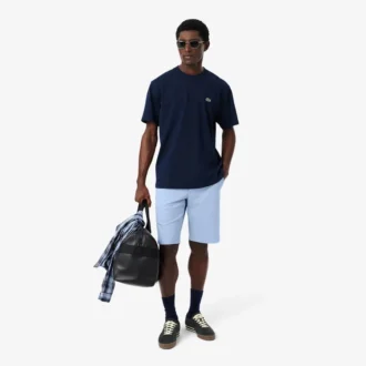 Short chino en sergé stretch