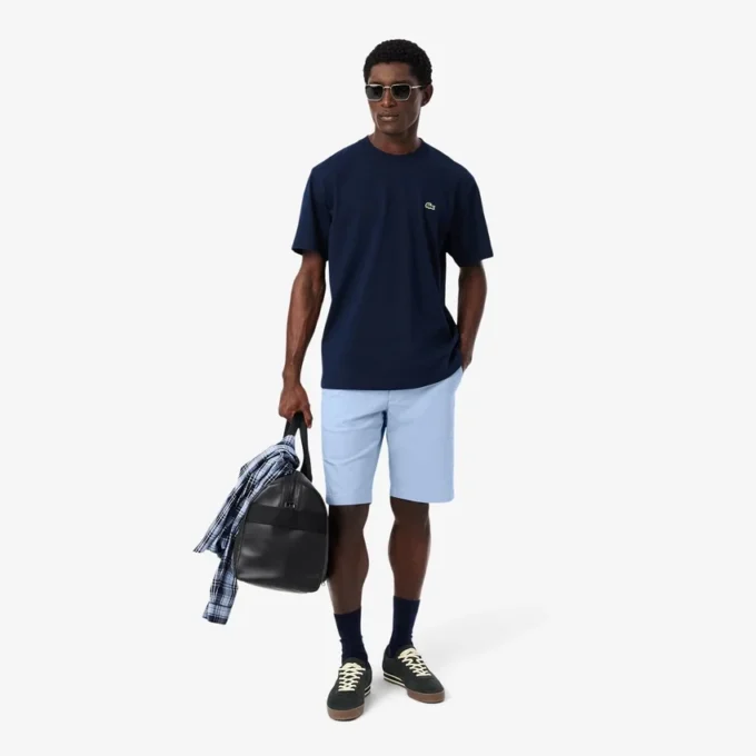 Short chino en sergé stretch Short chino en sergé stretch