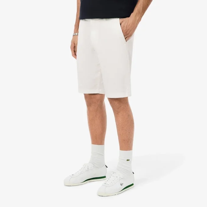 Short chino en sergé stretch Short chino en sergé stretch