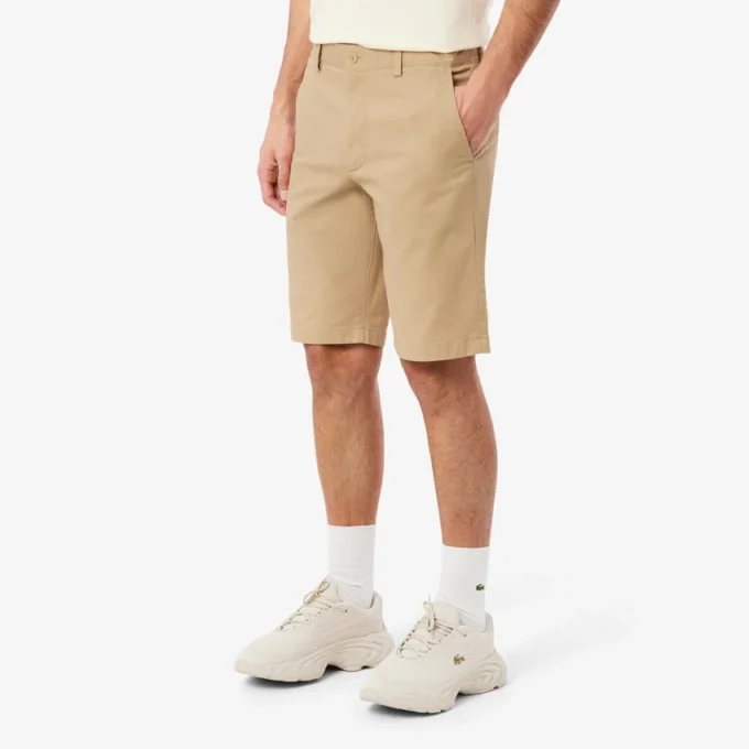 Short chino en sergé stretch Short chino en sergé stretch