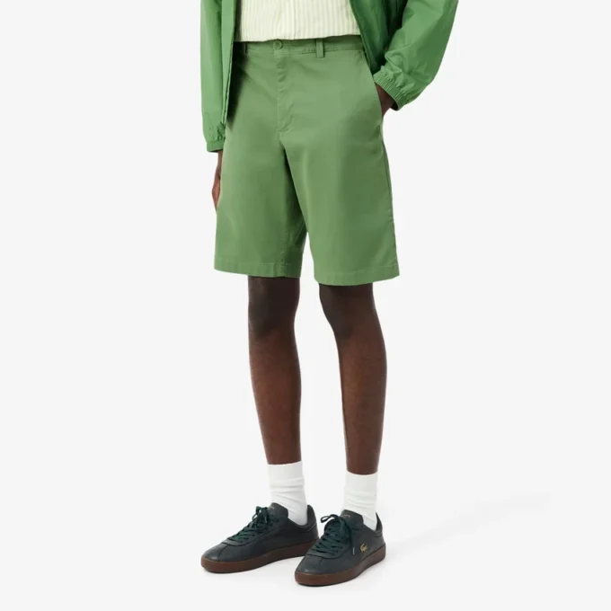 Short chino en sergé stretch Short chino en sergé stretch
