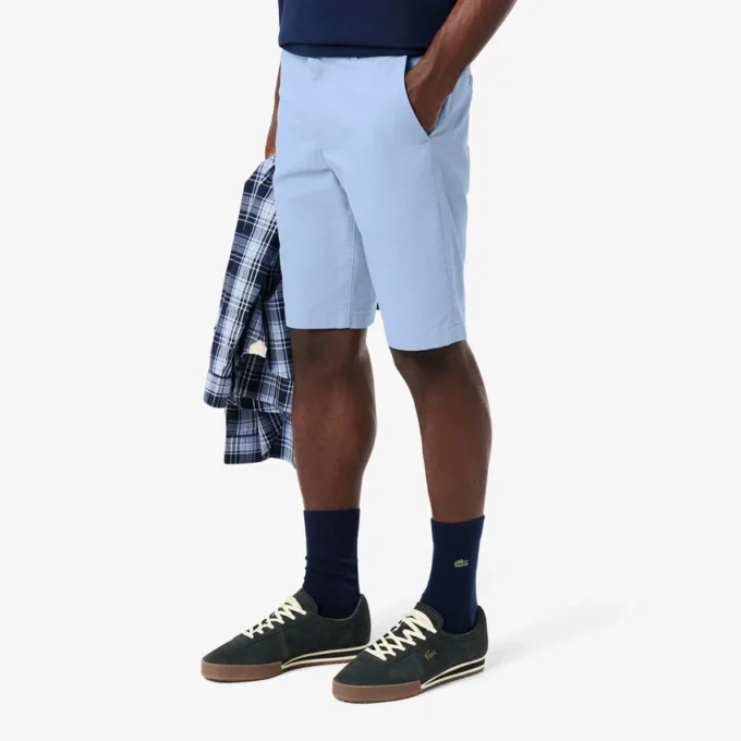 Short chino en sergé stretch Short chino en sergé stretch