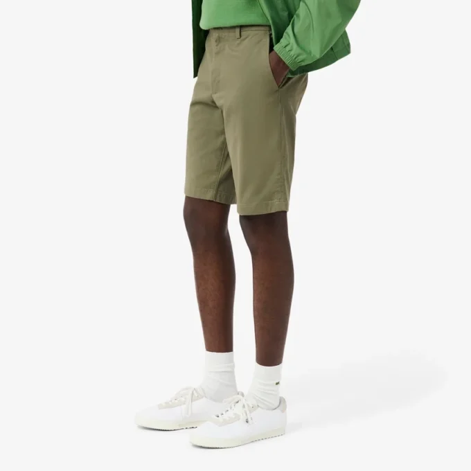 Short chino en sergé stretch Short chino en sergé stretch