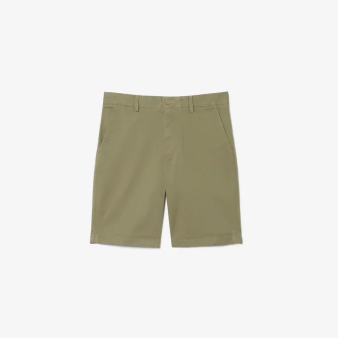 Short chino en sergé stretch Short chino en sergé stretch