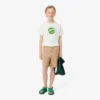 Short chino en twill de coton stretch Short chino en twill de coton stretch