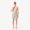Short de bain imprimé mi-long pour homme en boxers Short de bain imprimé mi-long pour homme en boxers