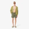 Short de bain imprimé mi-long pour homme en boxers Short de bain imprimé mi-long pour homme en boxers