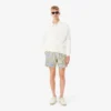 Short de bain imprimé mi-long pour homme en boxers Short de bain imprimé mi-long pour homme en boxers