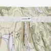 Short de bain imprimé mi-long pour homme en boxers Short de bain imprimé mi-long pour homme en boxers